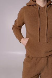 Спортивный костюм коричневый (кэмел)